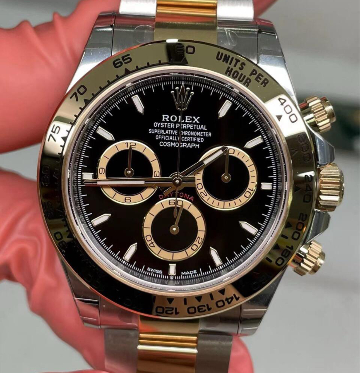 Customer with premium timepiece in Causeway Bay